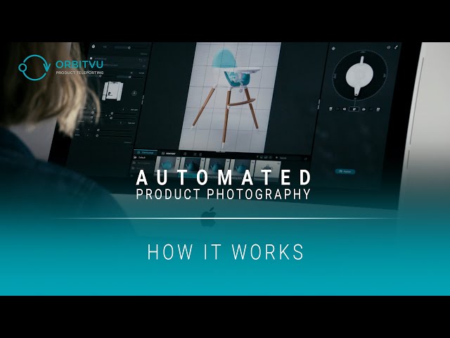 ORBITVU's fully automated process in 1 minute - product to website