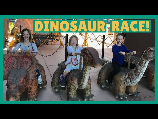 Kids Visit Pangaea Land of the Dinosaurs