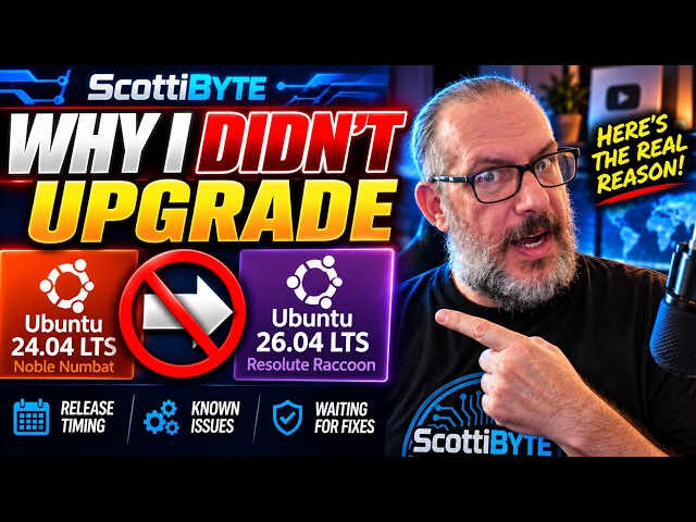 Why I didn't Upgrade to Ubuntu 26.04.1 LTS