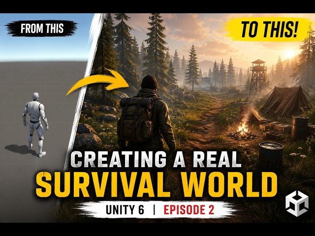 Creating a REAL Survival World in Unity 6 | Survival Game Dev Ep 2