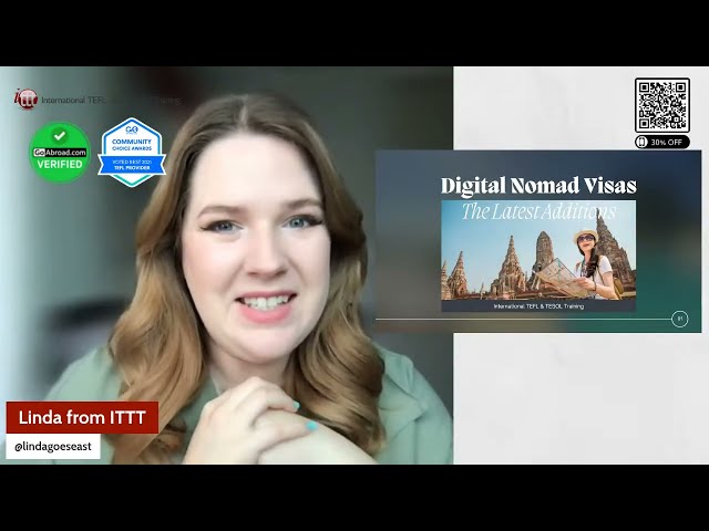 The Latest Digital Nomad Visas - Perfect For Teaching Online While Living Abroad!