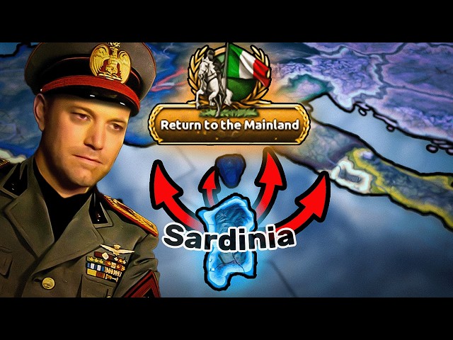 I ruined my sleep schedule to save Europe as Sardinia in HOI4