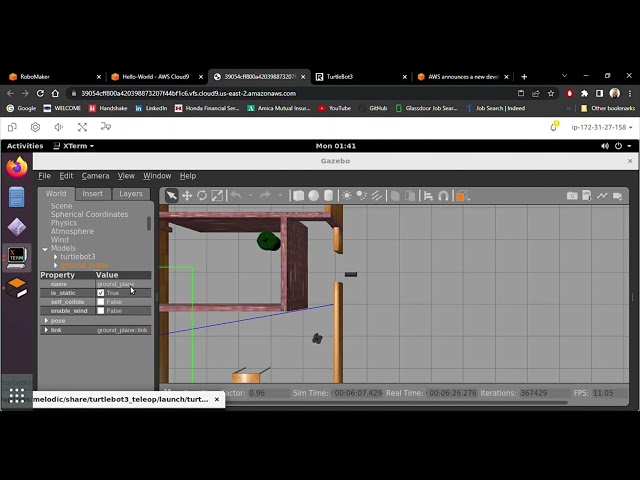 TurtleBot3_WafflePi_Simulation