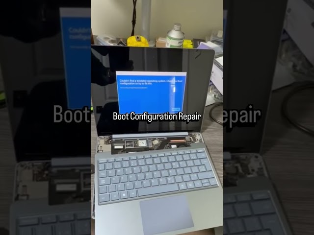 🚨 Microsoft Surface Laptop 3 showing “Can’t Find Bootable Device”?