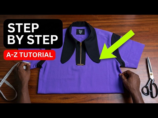 shirt design full cuting and sewing A-Z step by step