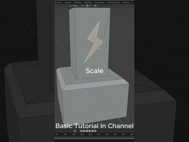 Turret Model with Only Basic Tools #roblox #robloxstudiotutorial #robloxmodel #blender3d