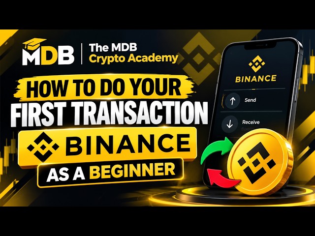 HOW TO DO YOU FIRST TRANSACTION ON BINANCE AS A BEGINNER