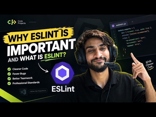 ESLint Explained - Why Every JavaScript Developer Should Use It