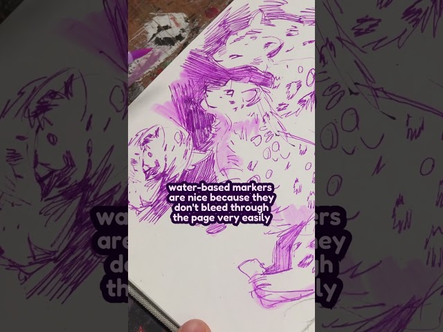 Ballpoint pens are PERFECT sketching tools