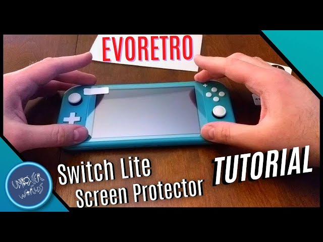 How to Install Nintendo Switch Lite Screen Protector
