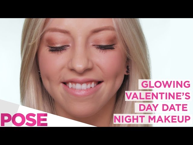 Glowing Valentine's Day Date Night Makeup | Trend On Trial S3E6/8