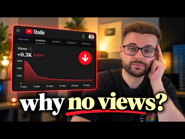 Youtube stopped showing people my videos (how i fixed it)