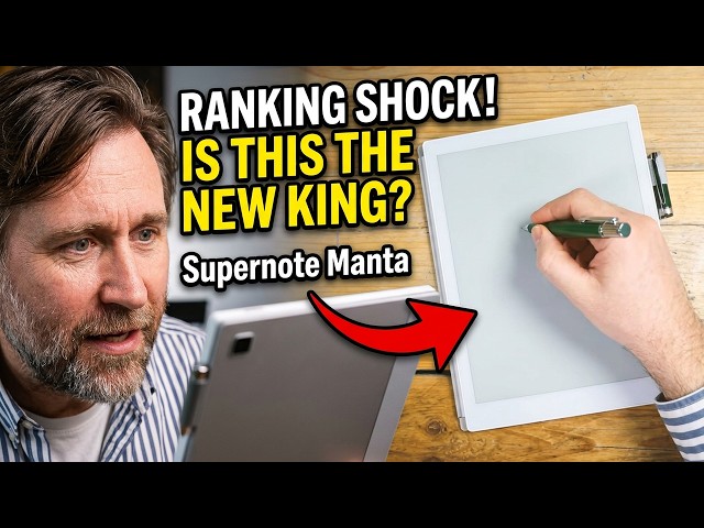 Best Ink Tablet 2026? Supernote Manta Proves It