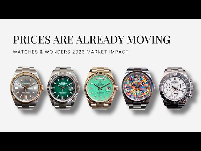 Watches & Wonders 2026 Is Already Moving the Rolex Market