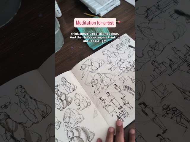 Meditation for artist | Watercolour Art for All Skill Levels