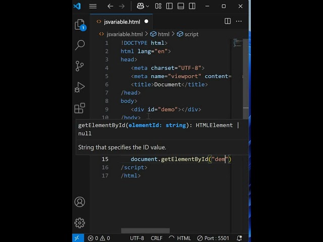 Java Script Variable
