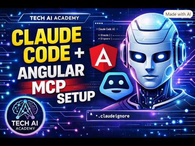 Claude Code + Angular MCP Setup  AI Dev Environment Masterclass Part 1