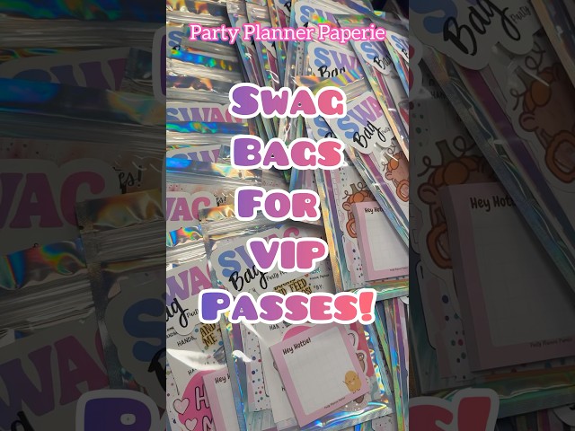 SWAG BAGS | The Paper Escape 2026 Spring Staycation | Crafty Cardmakers Retreat