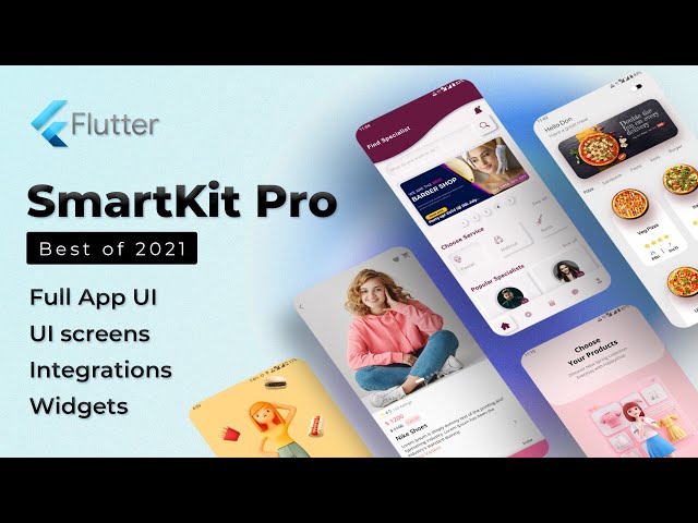 Flutter UI kit - Smart Kit Pro