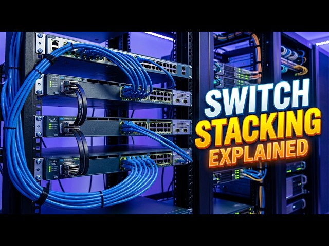 What is Switch Stacking? | StackWise, Master/Member Switches & High Availability | Zero To Network