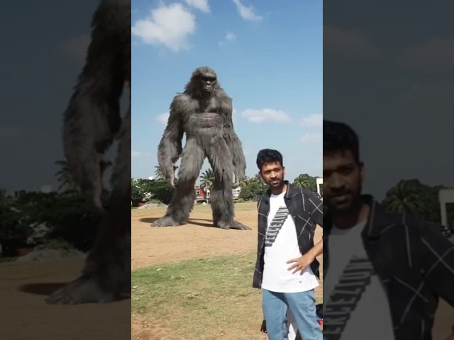 Bigfoot auditions for a movie #bigfoot