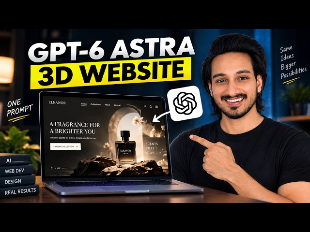 GPT-6 Astra Just Built a 3D Website With One Prompt🤯