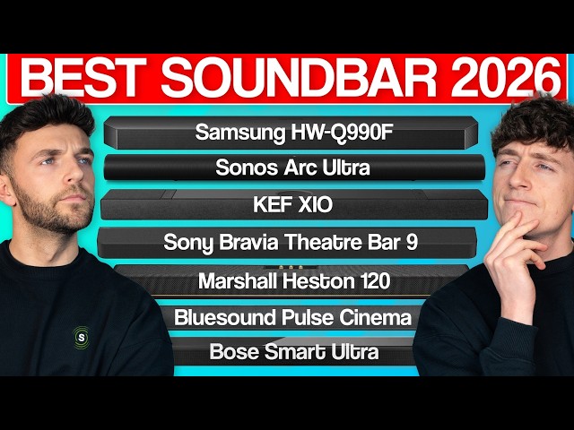 The ULTIMATE Dolby Atmos Soundbar Comparison 2026