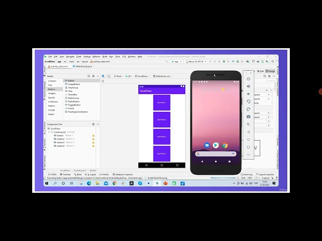 Scroll View in Android Studio | Section-05 | Part-06