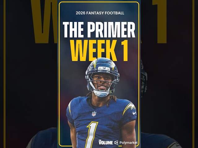 Fantasy Football Week 1 PRIMER | Start 'Em, Sit 'Em #shorts