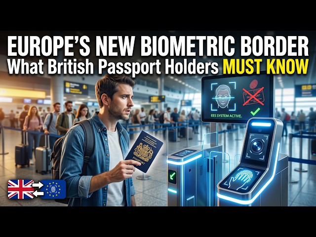 Europe’s New Biometric Border: What British Passport Holders MUST Know