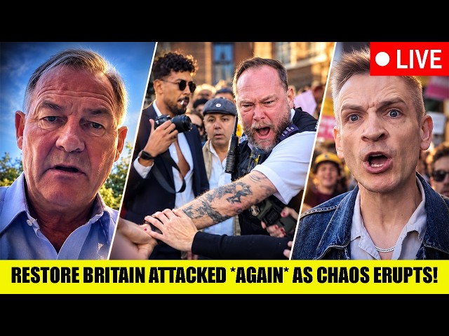 🚨BREAKING: CHAOS Erupts As Restore Britain ATTACKED *Again* In London!