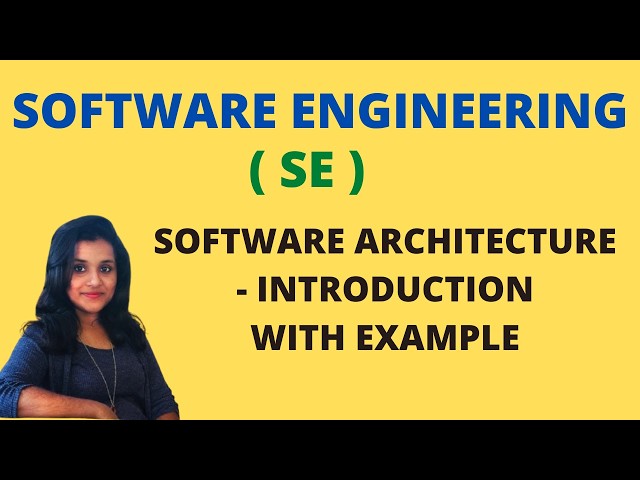 Software Architecture with Example in Software Engineering |SE| #jntu #softwareengineering