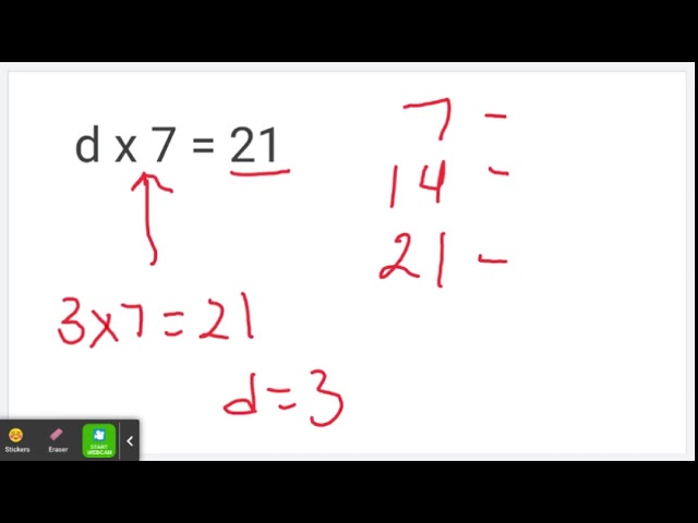 I can skip count to find an unknown factor