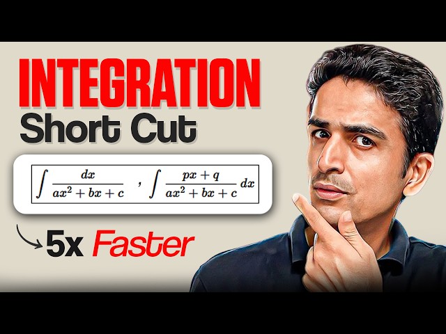 Nobody told you this Integration Shortcut! (5X Speed)