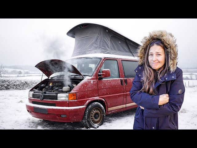 A Tough Couple of Days of Winter Vanlife