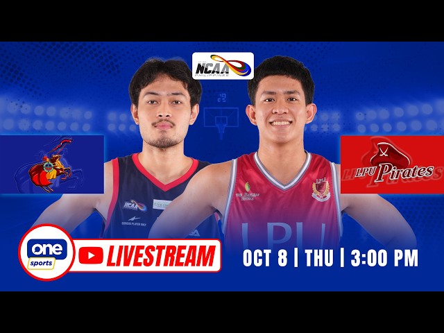 LIVE: LETRAN vs LPU | NCAA SEASON 102 MEN’S BASKETBALL | OCT 8, 2026