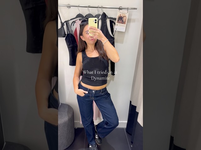 @DynamiteClothingTV has so many good pieces right now #tryon #clothingtryon #clothingtryonhaul