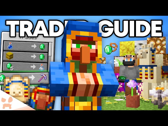 EVERYTHING ABOUT THE WANDERING TRADER IN THE NEW MINECRAFT UPDATE!