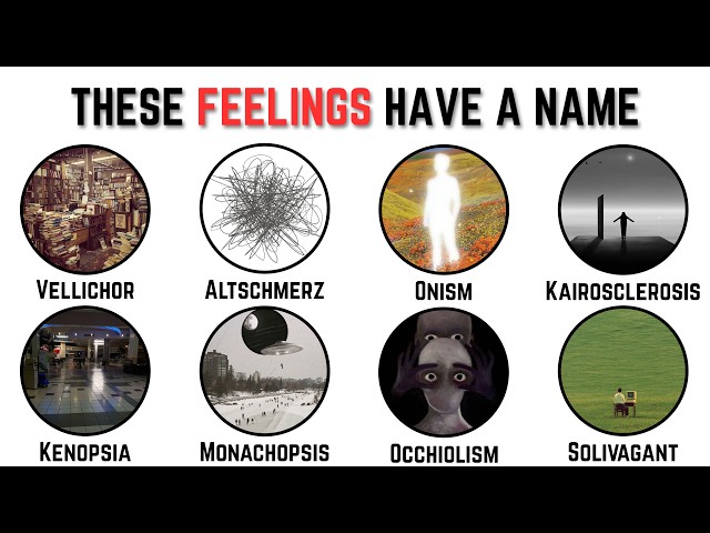 Every Feeling You Can't Name Explained In 8 Minutes