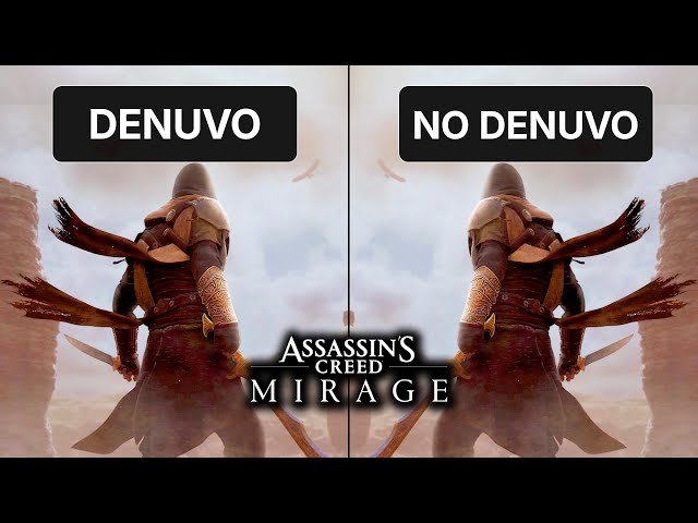 Denuvo vs No Denuvo Performance Test on Assassin's Creed Mirage