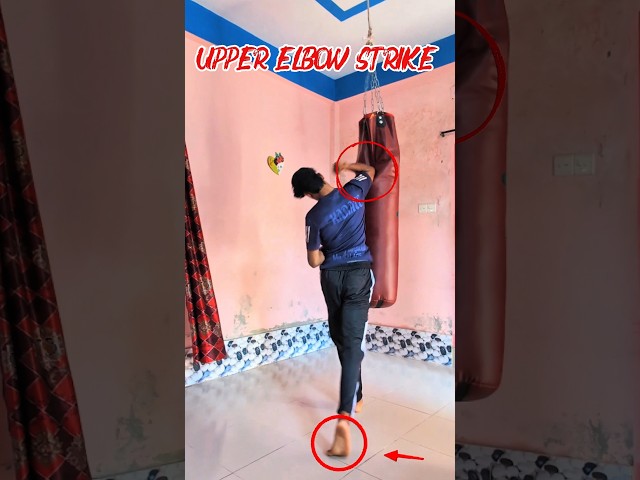Leg-Up Dodge + Upper Elbow Strike Combo Tutorial | Martial Arts Training 🥋🔥