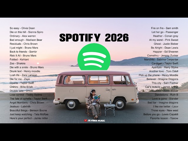 🎧🤍Top Hits Music Spotify 2026 || New Popular Songs -- The Best Trending Songs on Tiktok 2026