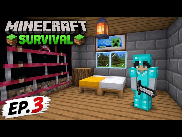 My New Minecraft Home & Massive Farm! 🌾🏡#minecraft  #viral #fyp #viralvideo  #foryou #funny #lol