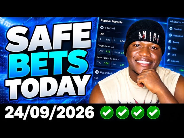 FOOTBALL PREDICTIONS TODAY 24/09/2026 SOCCER PREDICTIONS TODAY | BETTING TIPS, #footballpredictions