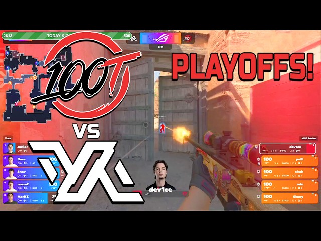 Elimination! 100 Thieves vs VOCA - Highlights - ROG JOURNEY Autumn 2026 - CS2