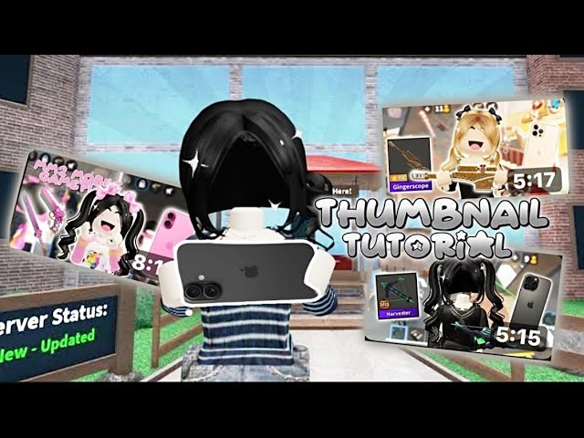 ROBLOX THUMBNAIL TUTORIAL 