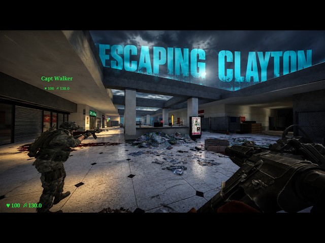 AIRFORCE HELICOPTER EVAC AT CLAYTON — FULL CO-OP GAMEPLAY | NMO_CLAYTON | NO MORE ROOM IN HELL