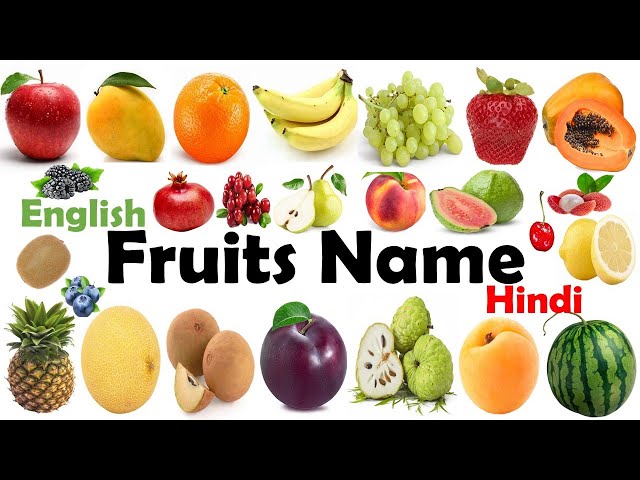 Fruits Name | Fruits Name in English | Fruits Name Vocabulary With Picture| Spoken English |