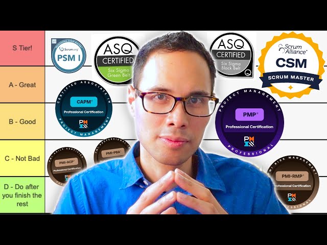 Top Ranked Project Management Certifications from Best to Worst!