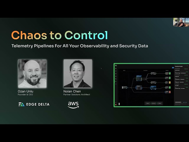 Chaos to Control: Telemetry Pipelines for all Your Observability and Security Data